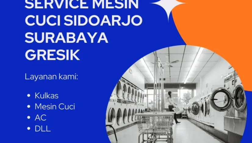Service mesin cuci Sidoarjo surabaya gresik